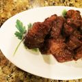 dorami431's cooksnap of when they made カルビの串焼き（アウトドア料理）.