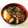 れもんびすけっと's cooksnap of when they made うちの牛丼✿温泉卵のせ.