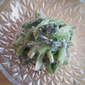 めけめけあろは's cooksnap of when they made 小松菜のごまマヨ和え.