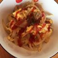 シメジ＊'s cooksnap of when they made 朝食 ランチ 玉ねぎ 卵 ウインナー炒め.