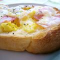runa10's cooksnap of when they made ✿朝のたまごトースト.