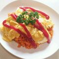 sweet_rose's cooksnap of when they made ☆とろとろオムライス☆.