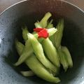 ☆まみぃ77☆'s cooksnap of when they made 簡単♡昆布茶でセロリの浅漬け.