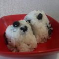 クックAVSXAH☆'s cooksnap of when they made 【兵庫県】黒豆ごはんおにぎり.