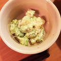 asuuumomo's cooksnap of when they made 春おかず♪ウドとアボカドのマヨ和え.