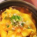 asuuumomo's cooksnap of when they made 本当に簡単 関西風?たっぷり餡かけ天津飯.