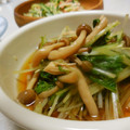 のりてぃｓｘ's cooksnap of when they made 超簡単☆水菜としめじのおひたし.