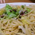 ぷわぷう's cooksnap of when they made 春キャベツとアンチョビのスパゲティ.
