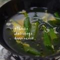 ruruchirin's cooksnap of when they made ねばトロっ☆簡単美味しいオクラスープ.