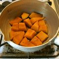 uechan1962's cooksnap of when they made めんつゆで♡簡単ホックホクかぼちゃの煮物.