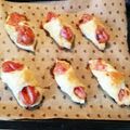 えりまるさん's cooksnap of when they made ♪ウィンナーのパイシート包み焼き♪.