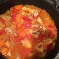 長いも's cooksnap of when they made チキンと根菜のトマトスープ煮♪.