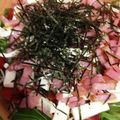 ニャロメ（ΦωΦ）'s cooksnap of when they made クリームチーズ入り水菜のサラダ.