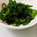 そらゆいのママ's cooksnap of when they made スピード一品☆塩昆布ピーマン！.
