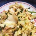 ブルまさ's cooksnap of when they made ☆ニラ玉＆春キャベツのオイスター炒め☆.