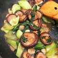 得能嫁's cooksnap of when they made 青梗菜と干し椎茸の炒め物（香菇油菜）.
