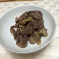 ヴァイスブルスト's cooksnap of when they made 食べる幸せ、ゴボウと牛肉しぐれ煮弁当.