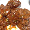 幸◯妻（◉ω◉✳︎）'s cooksnap of when they made カツオの血合いで揚げ団子♪甘酢タレ.
