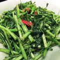 きらじん's cooksnap of when they made 空心菜炒め.
