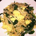 クックI3FTM5☆'s cooksnap of when they made ♡もやし・ニラ・卵炒め♡.