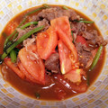 ＊misamisa＊'s cooksnap of when they made 牛肉とトマトの♪さっぱりスープ炒め.