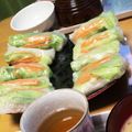 おいも母's cooksnap of when they made 生春巻きの皮の戻し方.