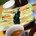 おいも母's cooksnap of when they made 生春巻きの皮の戻し方.