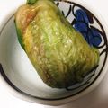 花花里's cooksnap of when they made レタスで巻くタコライスおにぎり.