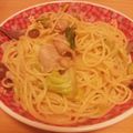 みきいか's cooksnap of when they made たっぷりキャベツと豚バラの柚子胡椒パスタ.