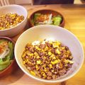 なななキッチン's cooksnap of when they made ごはんのお供に ひき肉たまご.