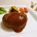 ももいろさくら's cooksnap of when they made 蓮根のヘルシーバーグ♫.