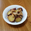msft5632's cooksnap of when they made さつまいもと油揚げの煮びたし♡.