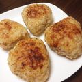 ayaakari's cooksnap of when they made 味噌とかつお節で☆ゴマゴマ焼きおにぎり☆.