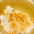 ちるみん＊'s cooksnap of when they made 天かすごはん.