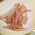 ひトみ's cooksnap of when they made ゴボウとかまぼこの明太子あえ♪.