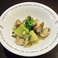 Ｐ子ママ's cooksnap of when they made あさりと長ねぎの中華風酒蒸し.