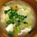 ゆんゆん★☆'s cooksnap of when they made 白菜と鶏団子の春雨たっぷりスープ♪♪.