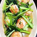 ともとものん's cooksnap of when they made ➏エビとブロッコリーのレモンソース炒め➏.