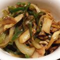 マイミライ's cooksnap of when they made 豚こまとピーマンの香味炒め.