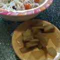 natsumi_y's cooksnap of when they made 離乳食　なすとたまねぎ の めんつゆ炒め.