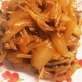 akinoko83's cooksnap of when they made 豚肉玉ねぎもやしのマイルドケチャ炒め★.
