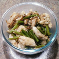Charlie725's cooksnap of when they made にんにくの芽とささみのサッパリ炒め.