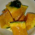 ﾋﾟﾛﾐ♡'s cooksnap of when they made レンジで簡単 カボチャの煮物.