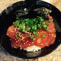ぶ〜こ♡'s cooksnap of when they made 早ウマ☆マグロ漬け丼.
