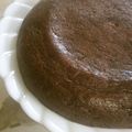 rionano's cooksnap of when they made 材料２つ☆炊飯器でしっとりチョコケーキ♪.