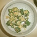 白いぐれーぷ's cooksnap of when they made おくらの卵和え.