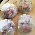 はさみ☆'s cooksnap of when they made 白玉粉でいちご大福.