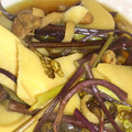 ぽん☆ちょこ's cooksnap of when they made [簡単]蕨と筍と鶏肉の煮物.