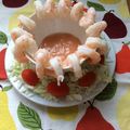 ファン王子w's cooksnap of when they made 簡単　エビのごちそうサラダ.