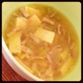 ayaly＊'s cooksnap of when they made ネギとベーコンと豆腐のスープ.